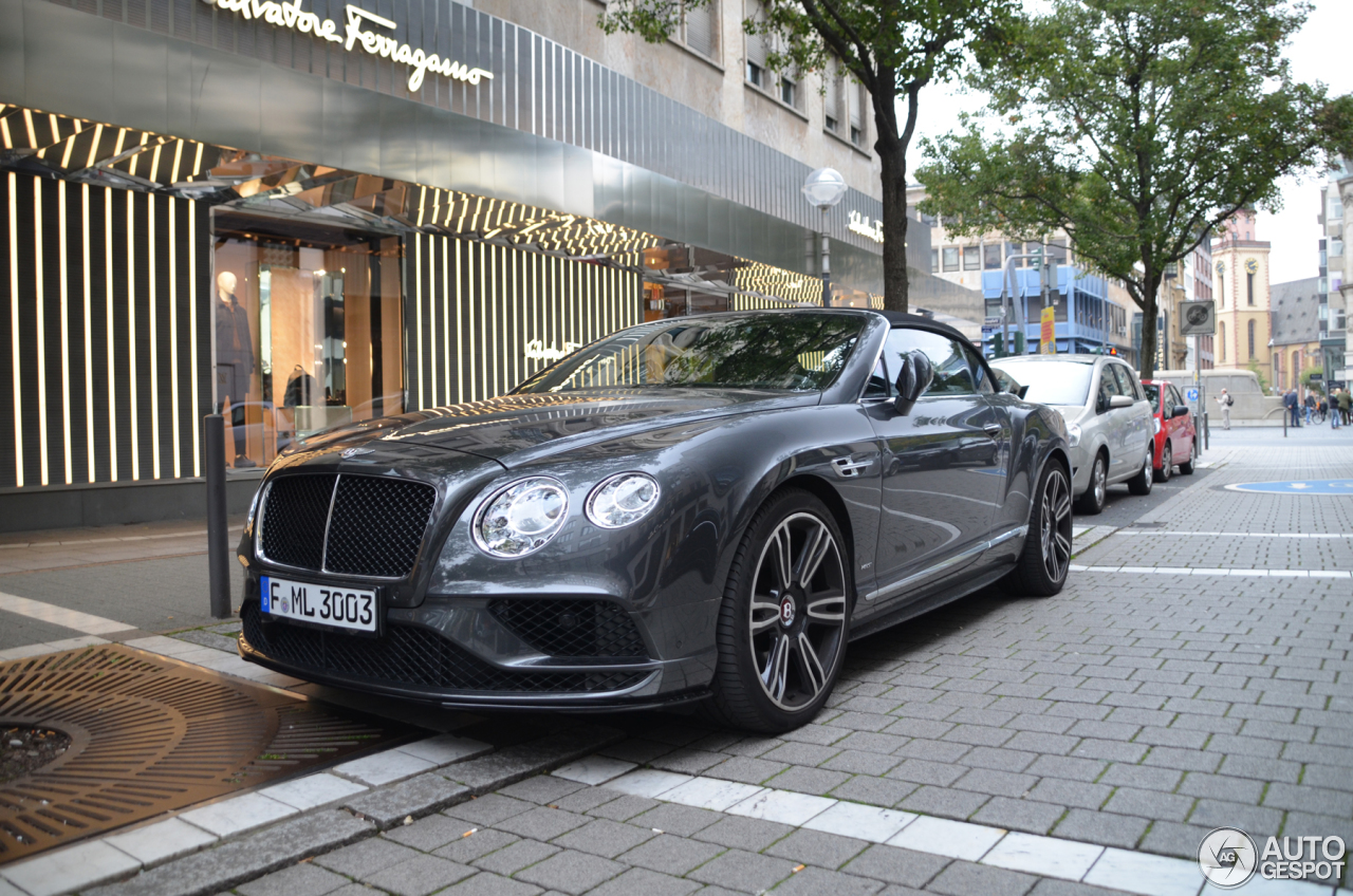 Bentley Continental GTC V8 S 2016