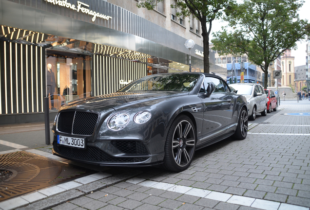 Bentley Continental GTC V8 S 2016