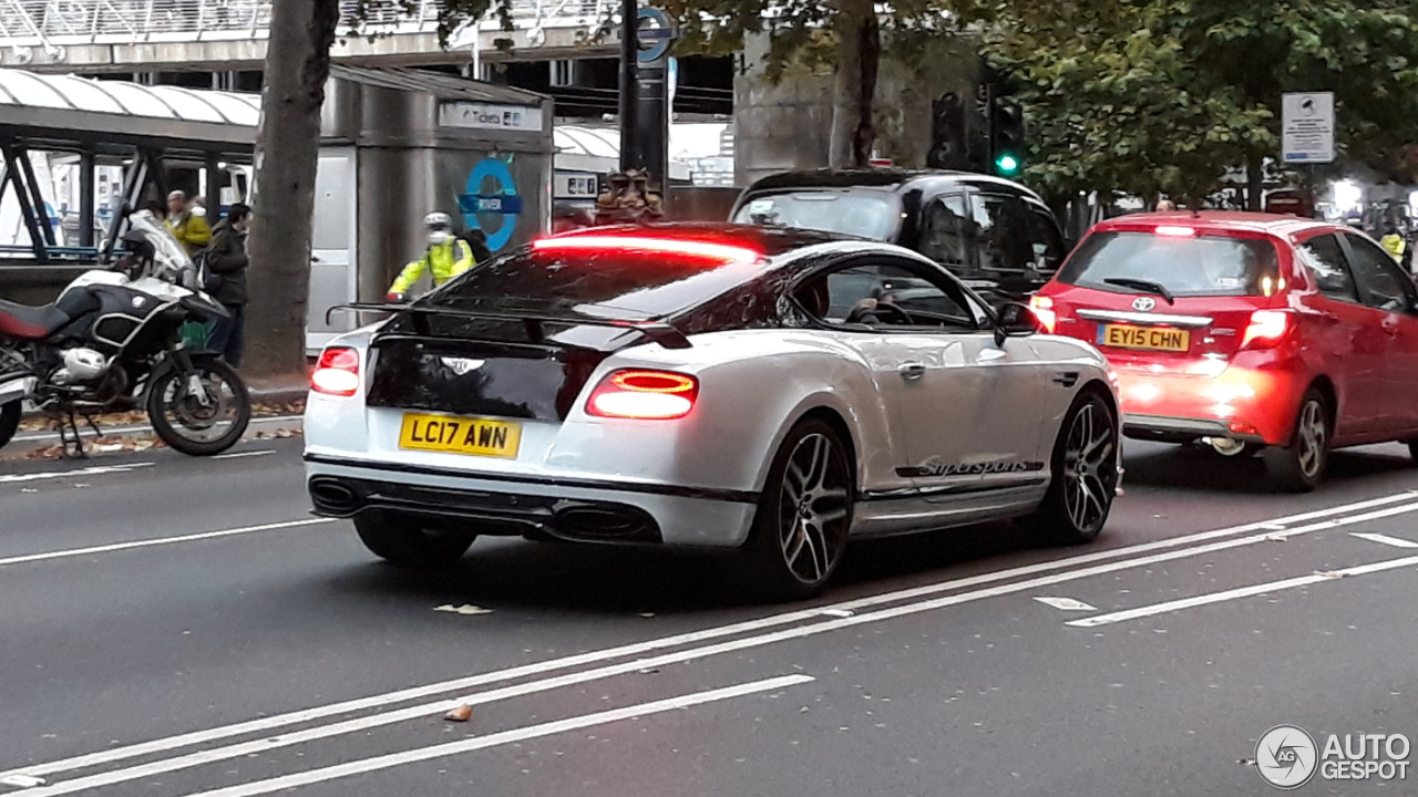 Bentley Continental Supersports Coupé 2018