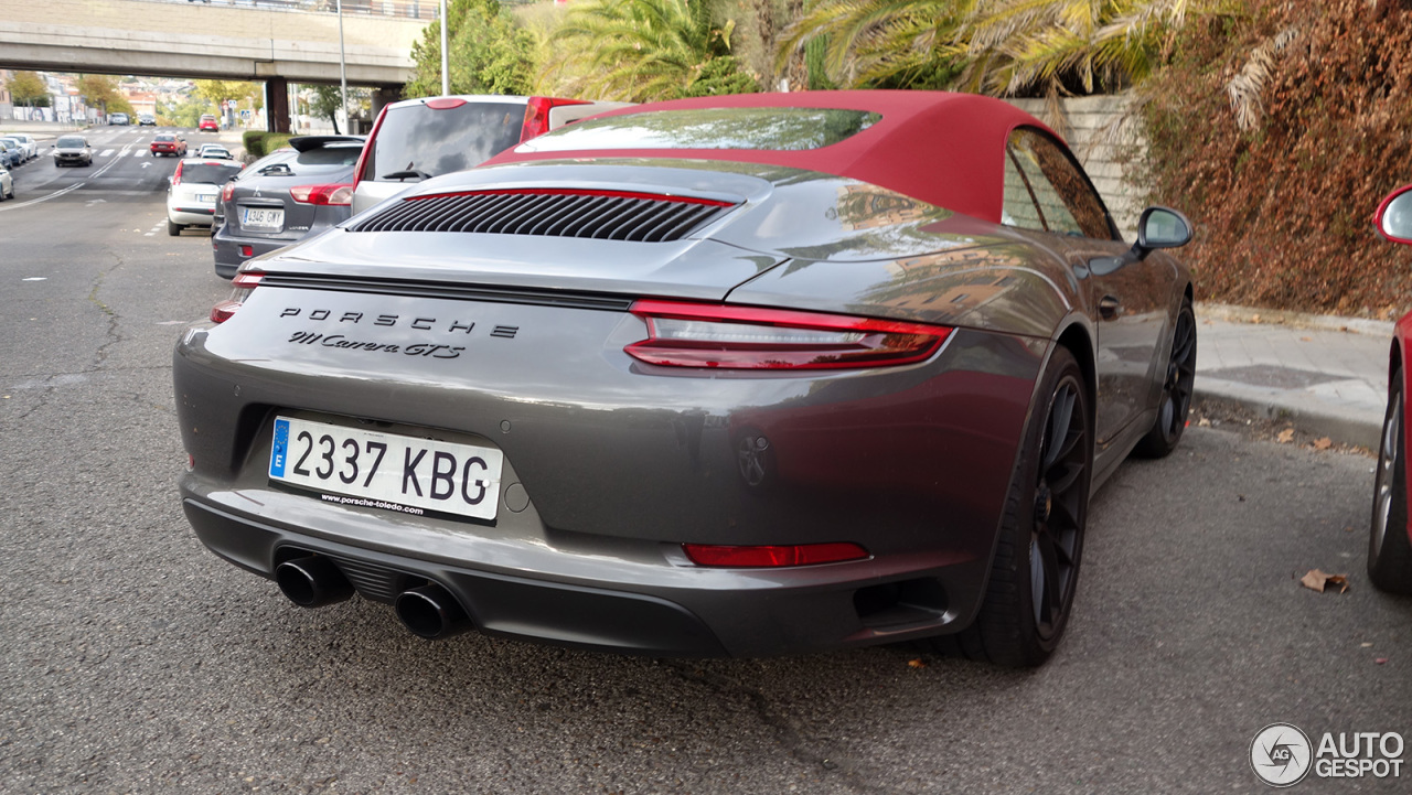 Porsche 991 Carrera GTS Cabriolet MkII