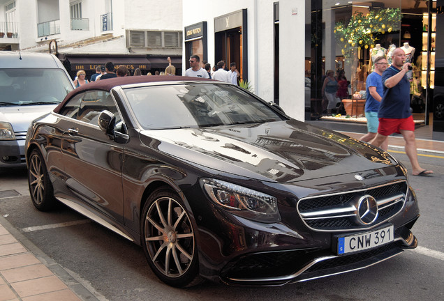 Mercedes-AMG S 63 Convertible A217