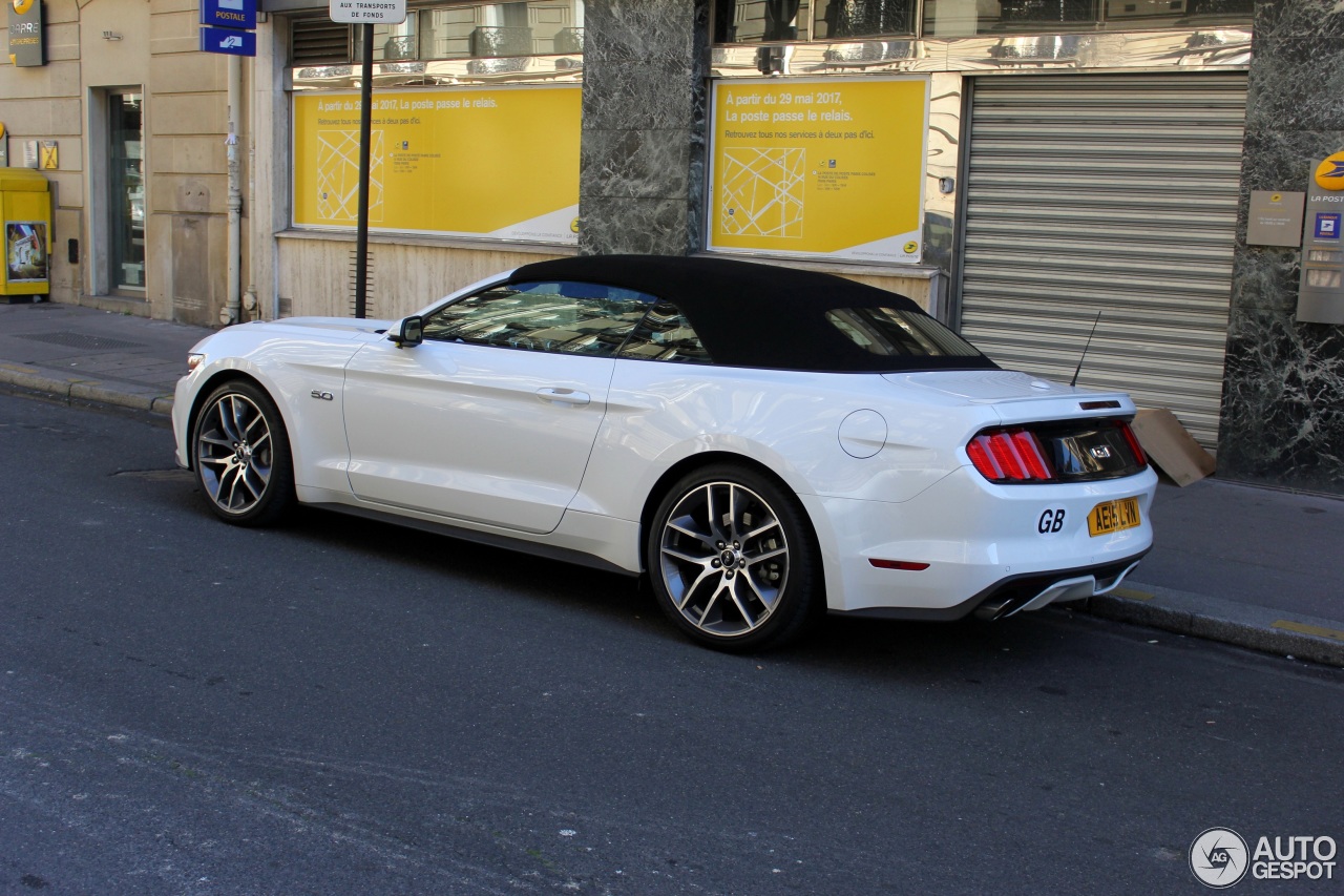 Ford Mustang GT Convertible 2015