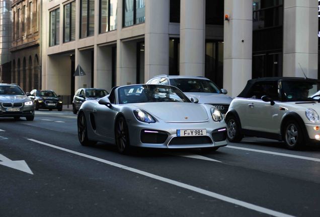 Porsche 981 Boxster Spyder