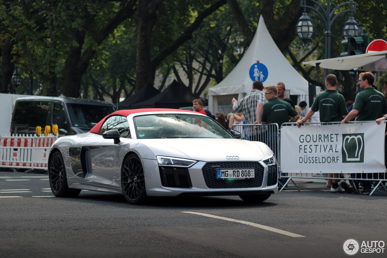 Audi R8 V10 Spyder 2016