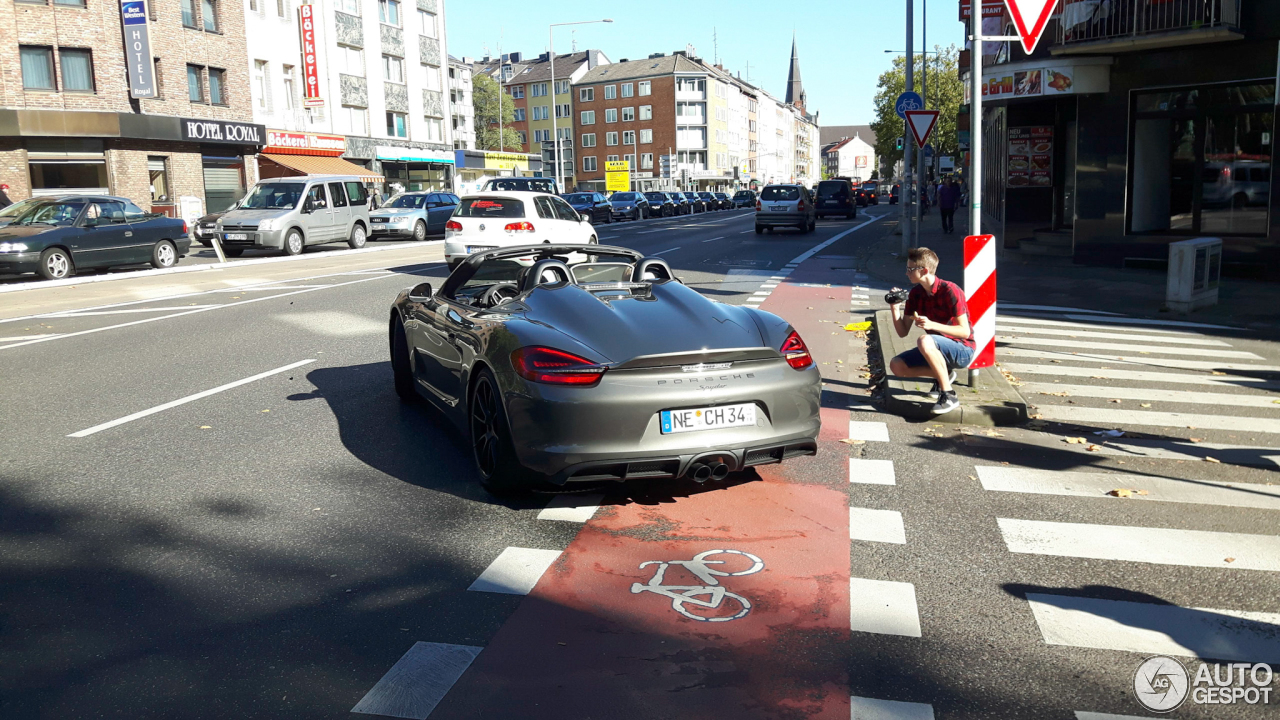 Porsche 981 Boxster Spyder