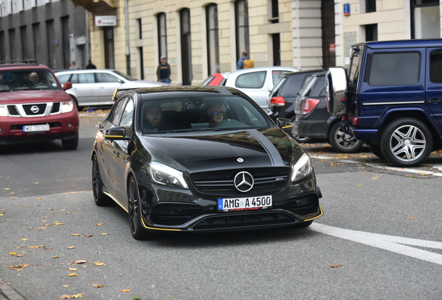 Mercedes-AMG A 45 W176 Yellow Night Edition