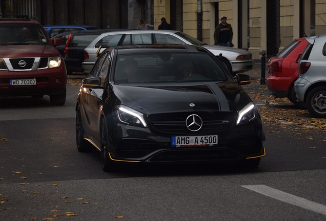 Mercedes-AMG A 45 W176 Yellow Night Edition