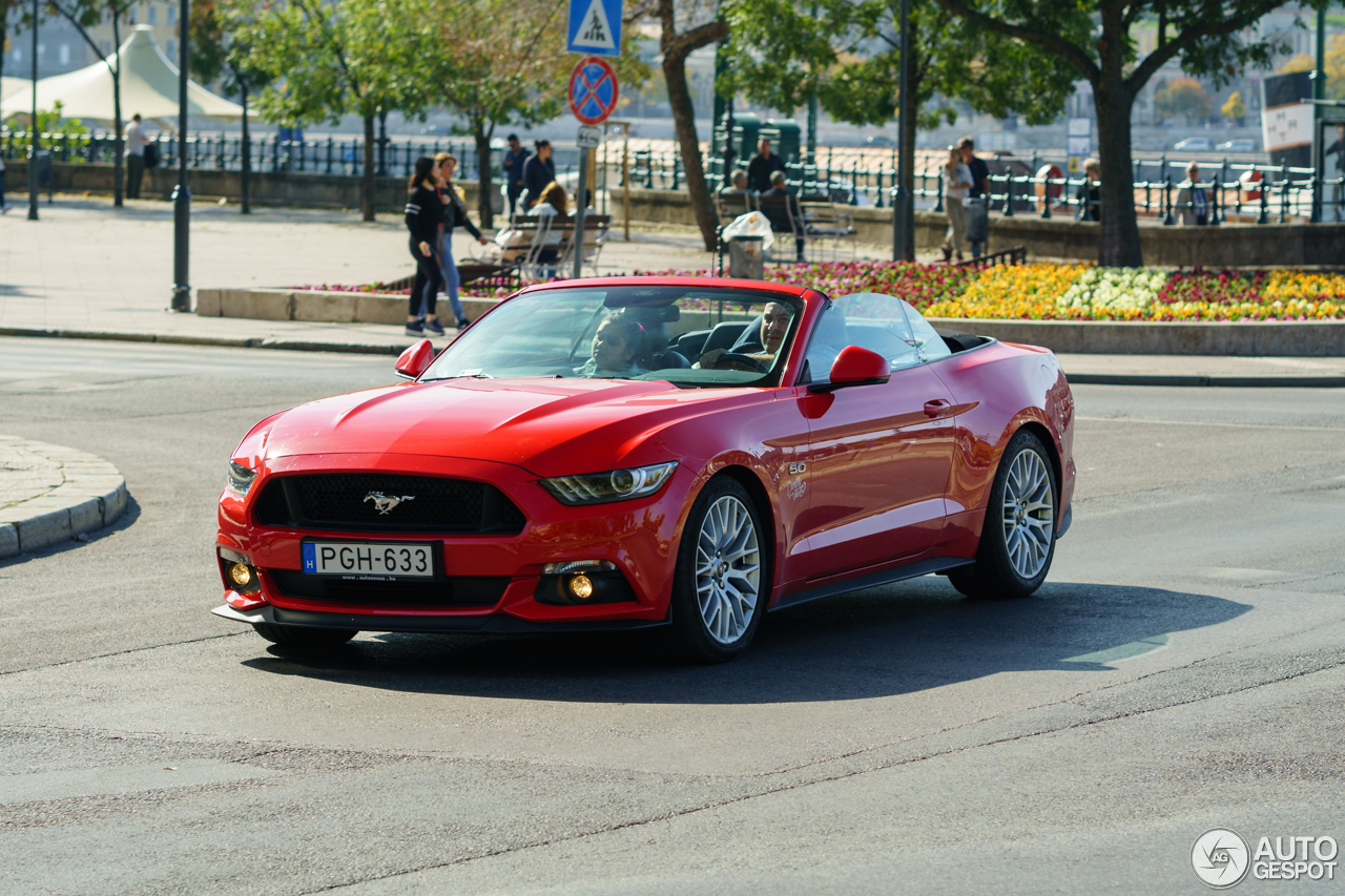 Ford Mustang GT Convertible 2015