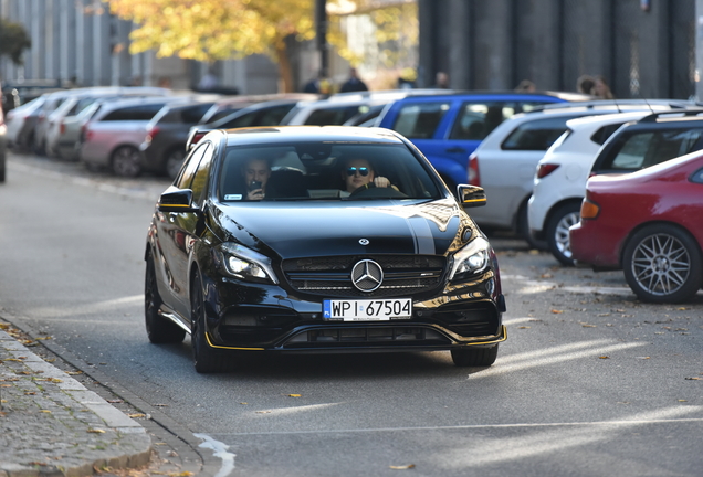 Mercedes-AMG A 45 W176 Yellow Night Edition