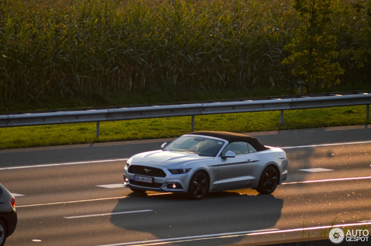 Ford Mustang GT Convertible 2015