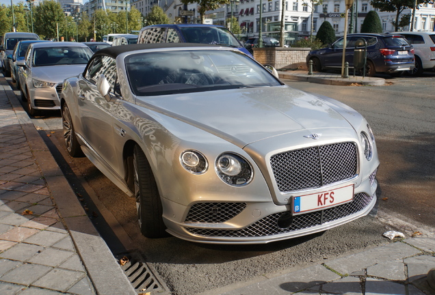 Bentley Continental GTC Speed 2016