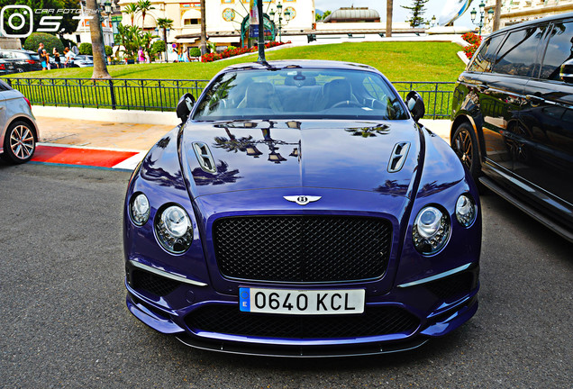 Bentley Continental Supersports Coupé 2018