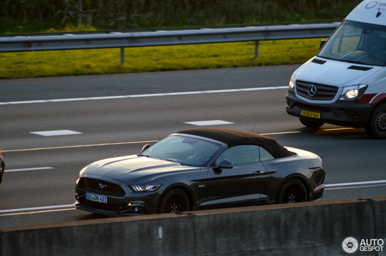 Ford Mustang GT Convertible 2015