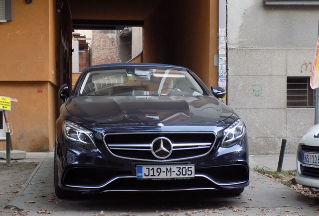 Mercedes-AMG S 63 Convertible A217