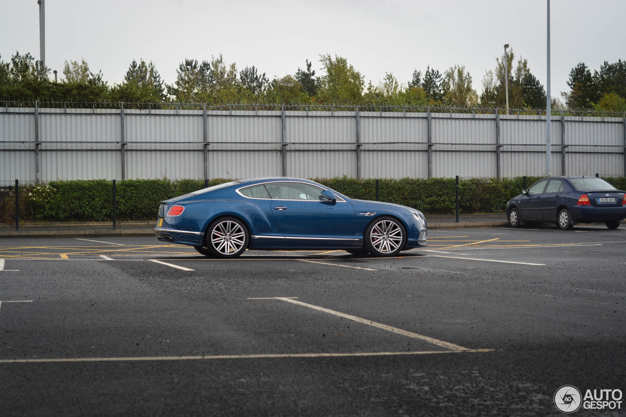 Bentley Continental GT Speed 2016