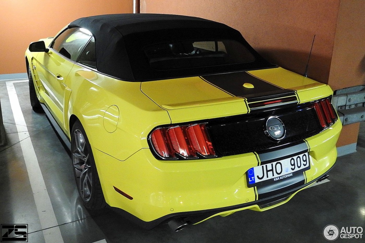 Ford Mustang GT 50th Anniversary Convertible