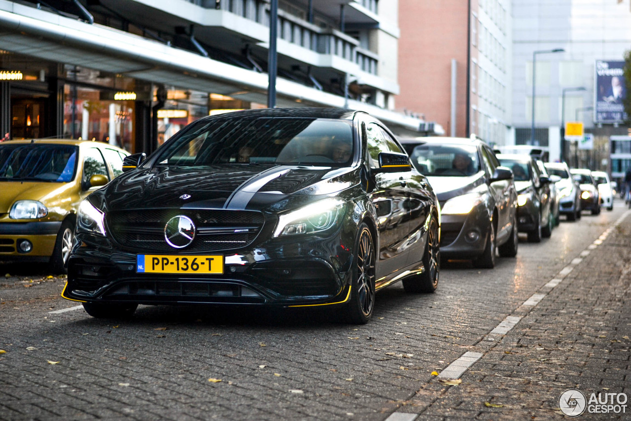 Mercedes-AMG CLA 45 C117 Yellow Night Edition