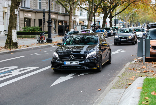 Mercedes-AMG A 45 W176 Yellow Night Edition