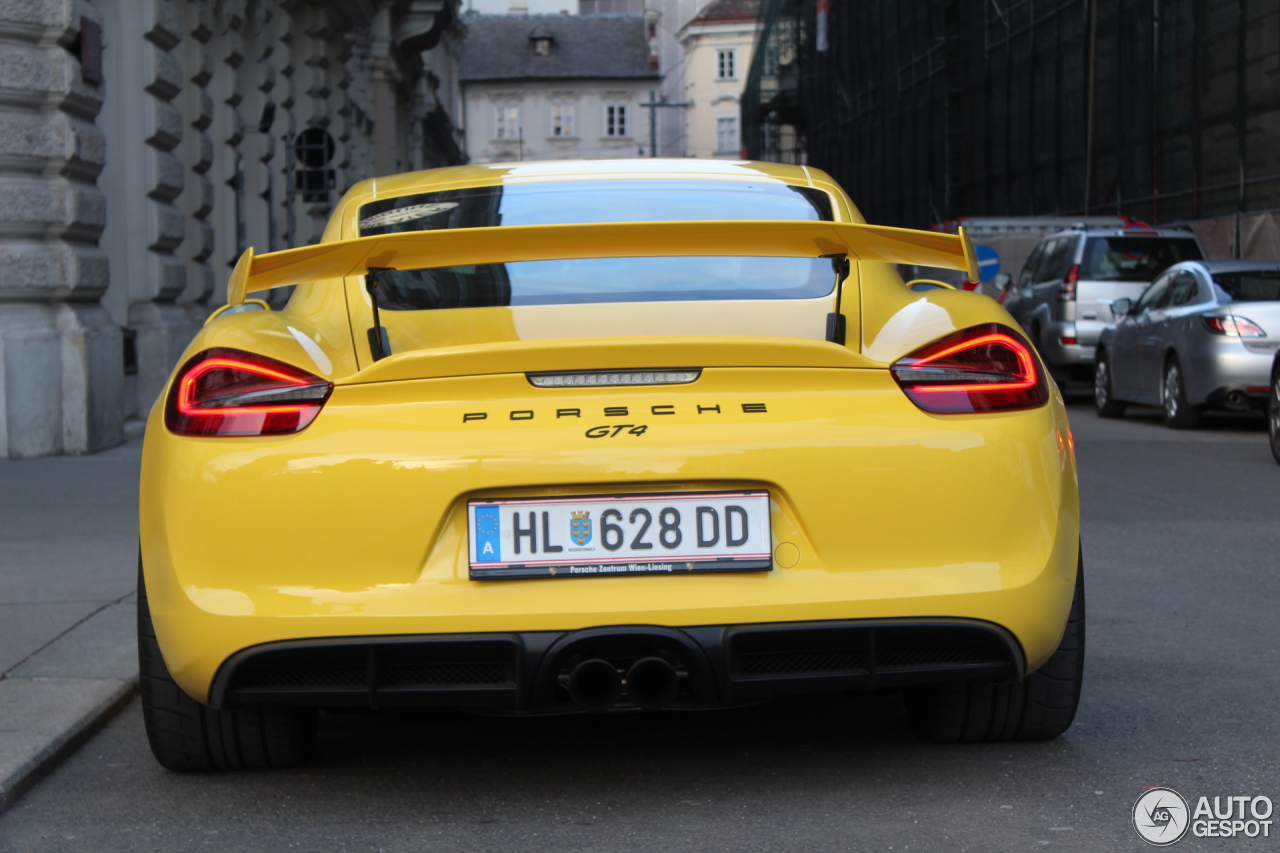 Porsche 981 Cayman GT4