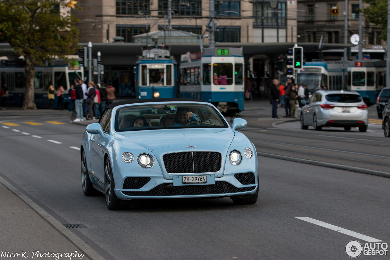 Bentley Continental GTC V8 S 2016