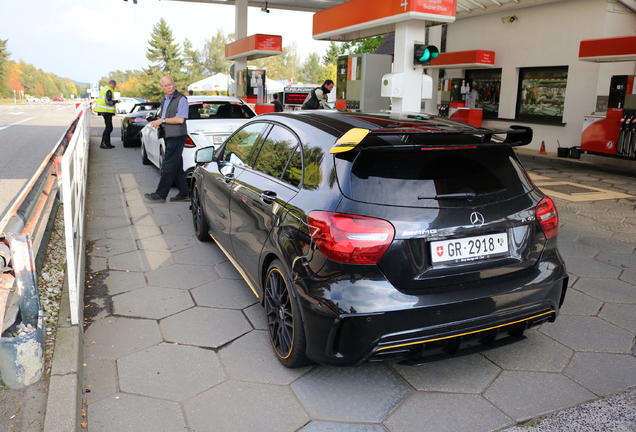 Mercedes-AMG A 45 W176 Yellow Night Edition