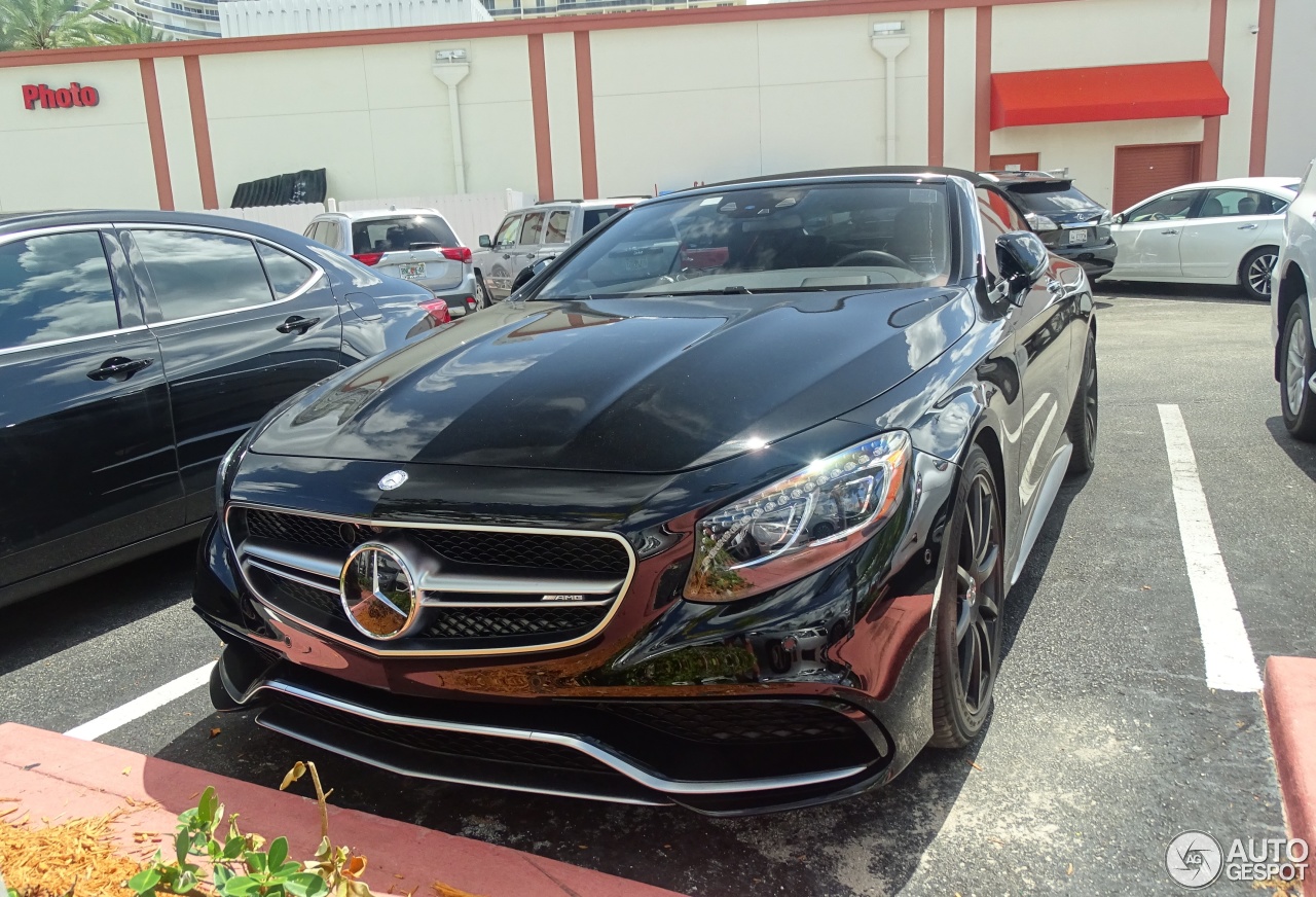 Mercedes-AMG S 63 Convertible A217