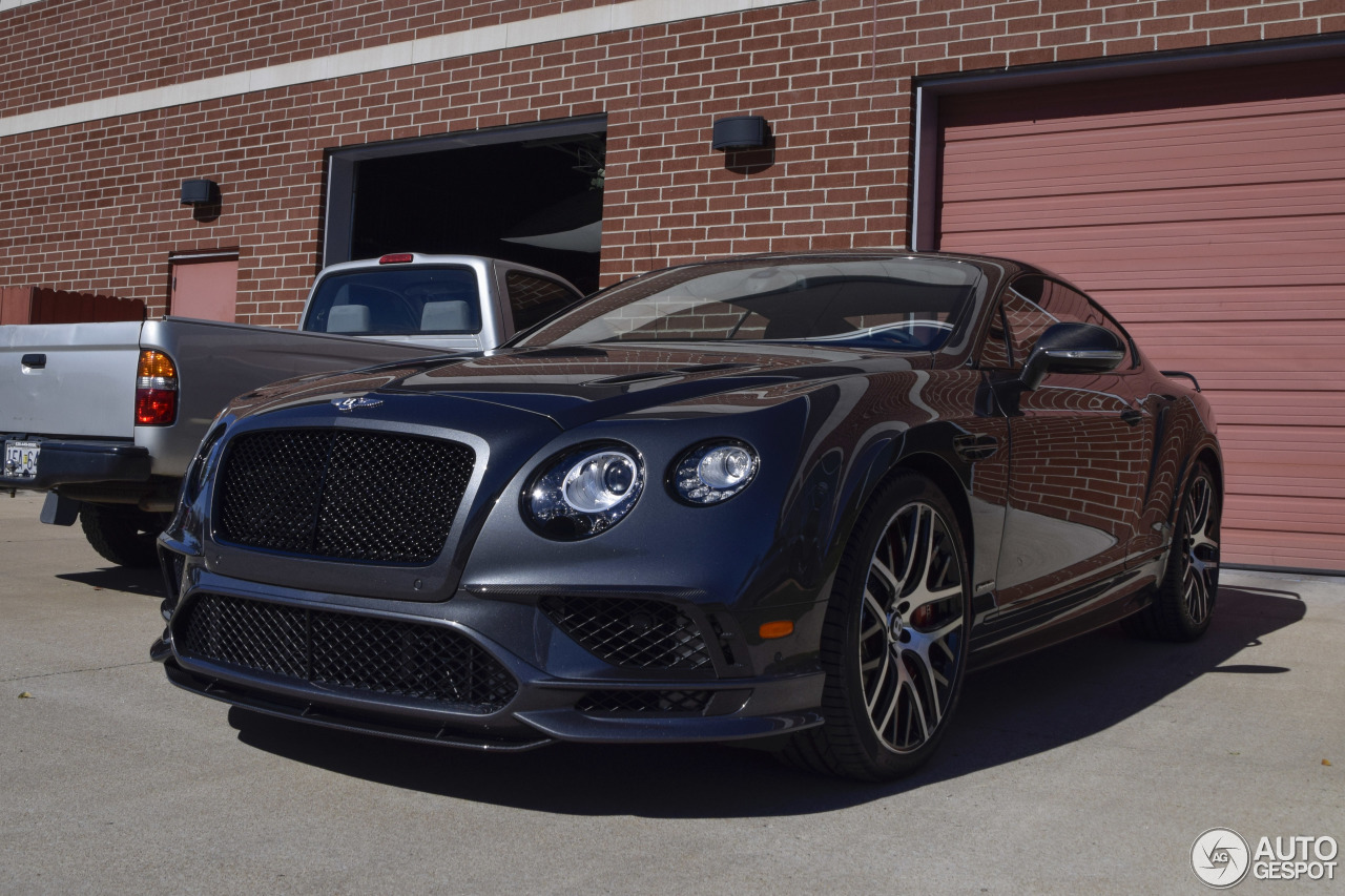 Bentley Continental Supersports Coupé 2018