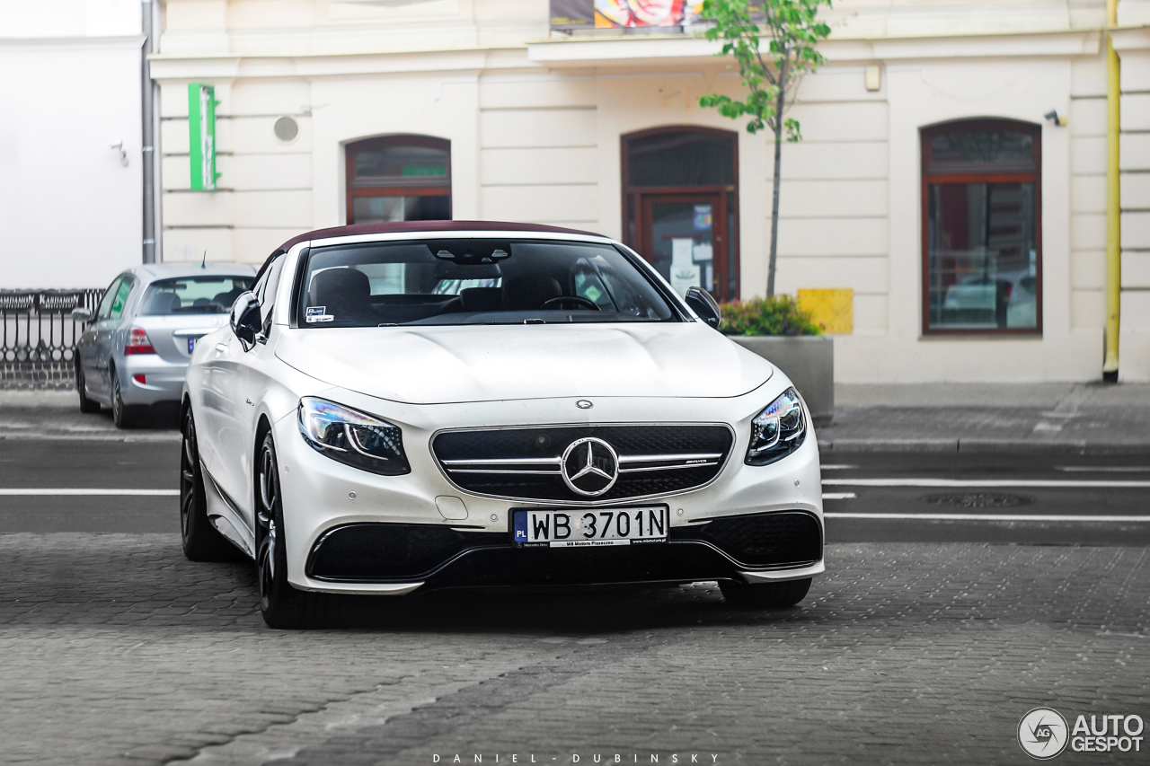 Mercedes-AMG S 63 Convertible A217