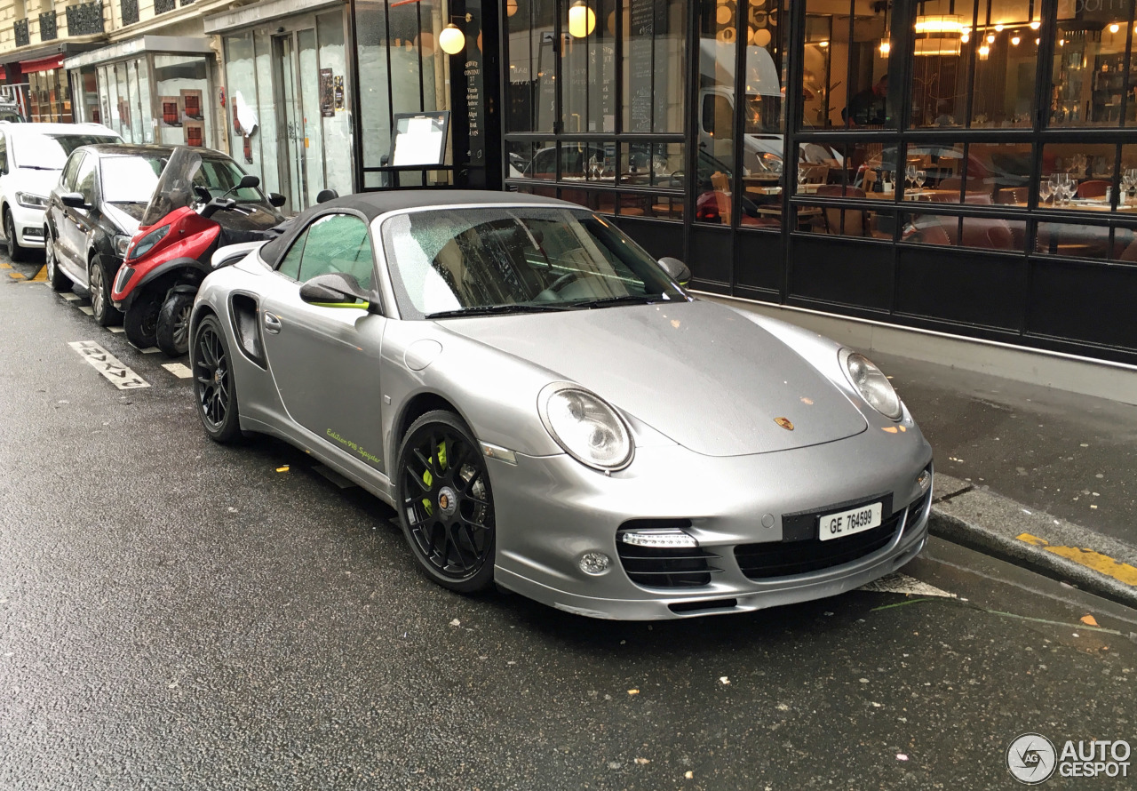 Porsche 997 Turbo S Cabriolet 918 Spyder Edition