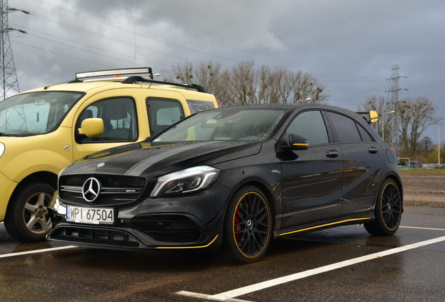 Mercedes-AMG A 45 W176 Yellow Night Edition