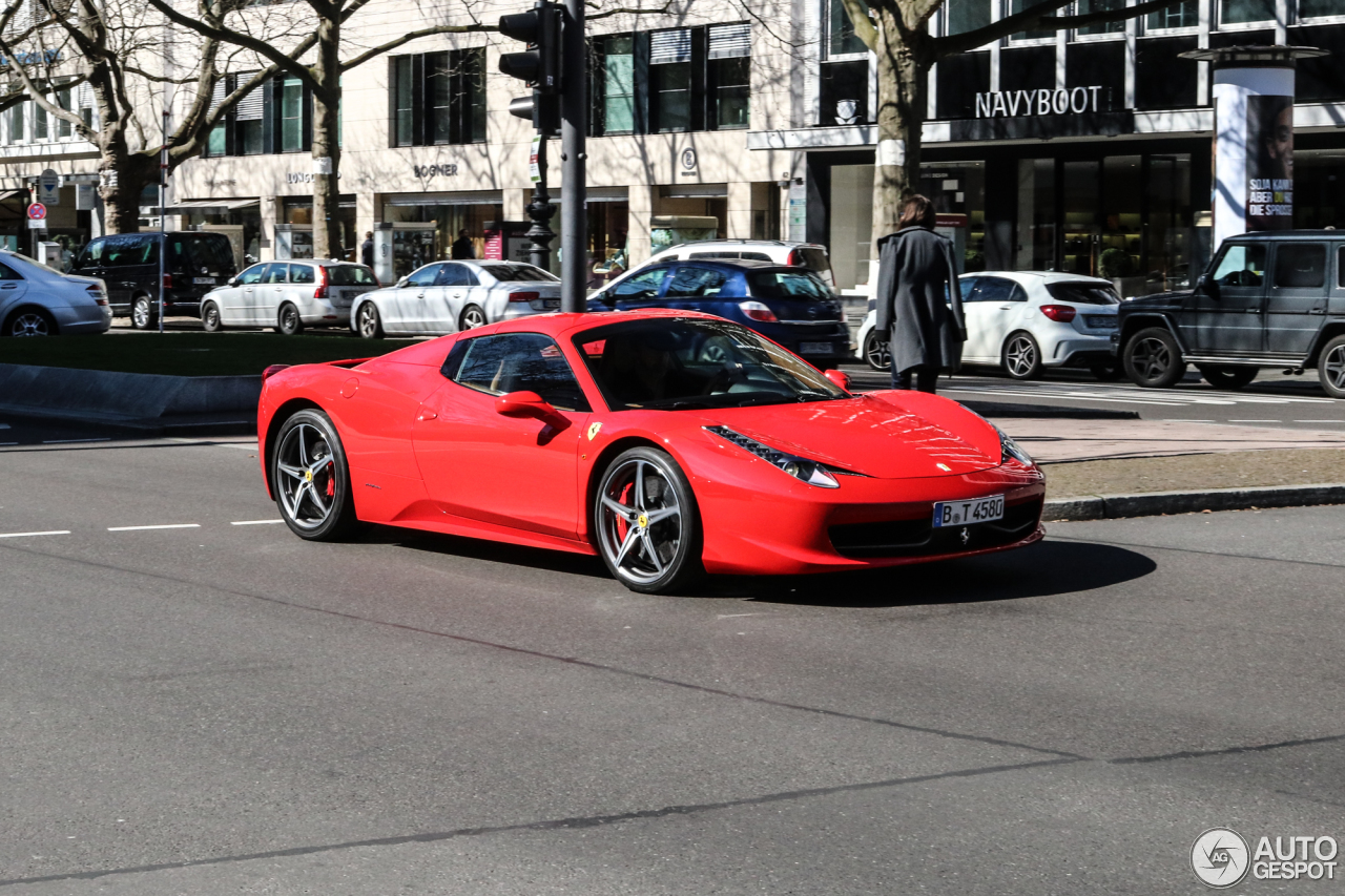 Ferrari 458 Spider