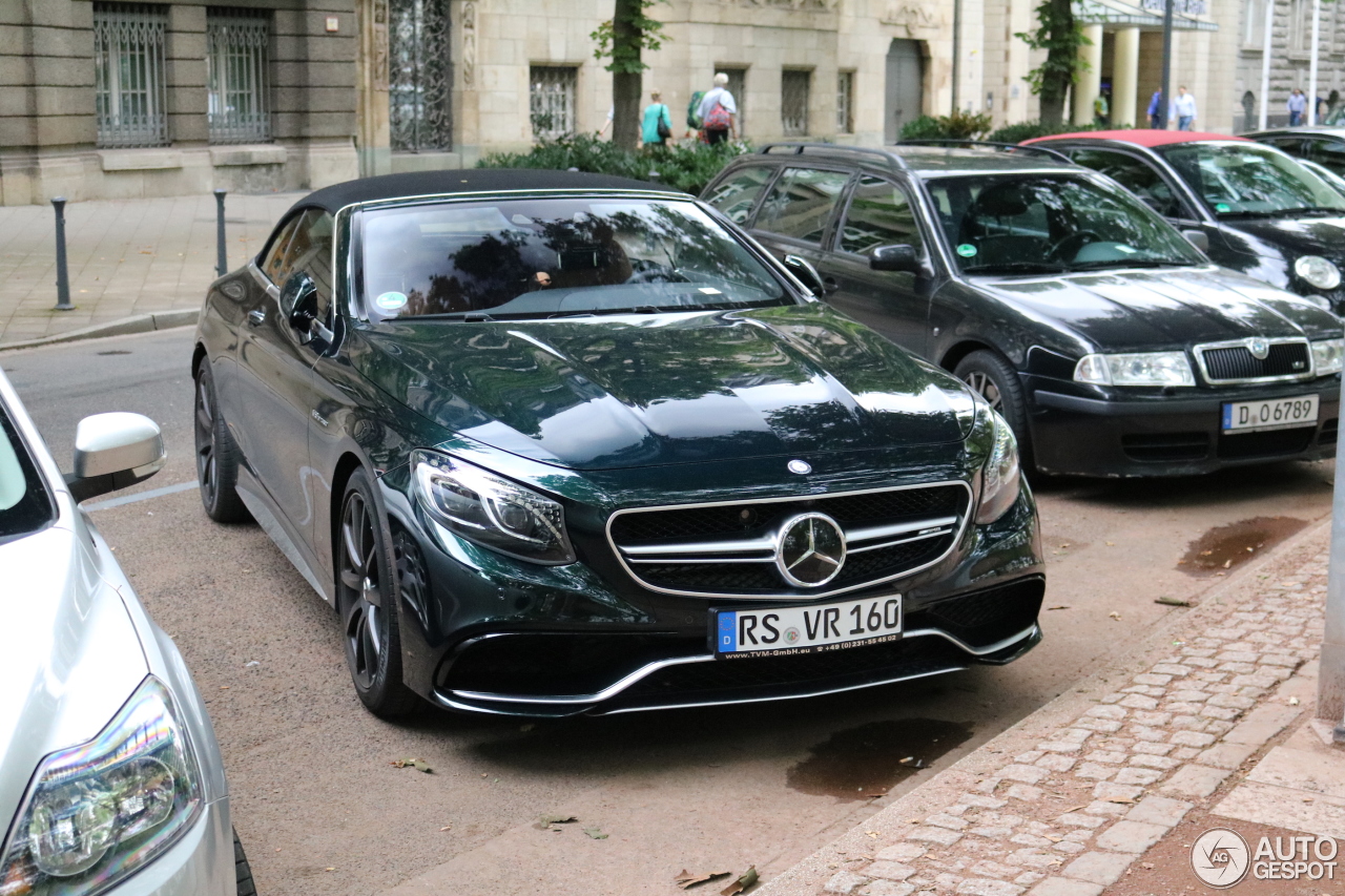 Mercedes-AMG S 63 Convertible A217