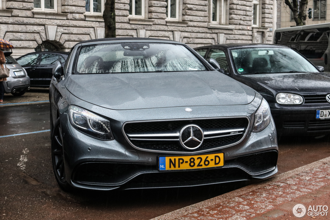 Mercedes-AMG S 63 Convertible A217