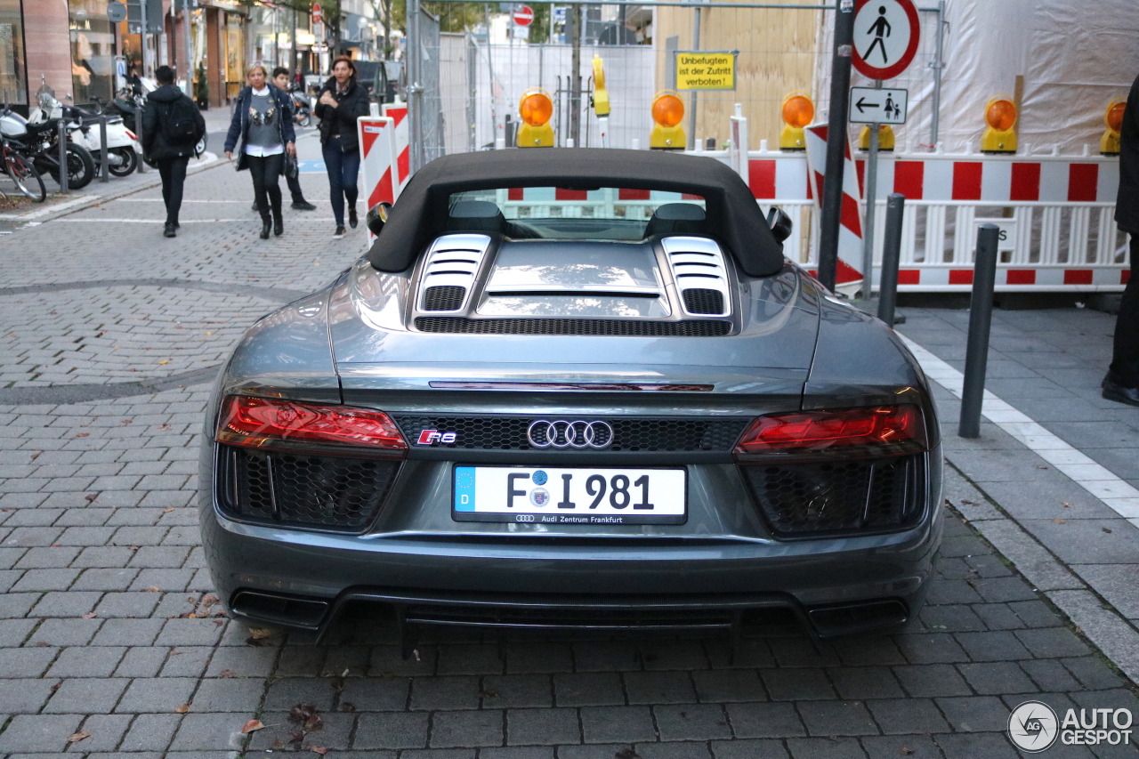 Audi R8 V10 Spyder 2016