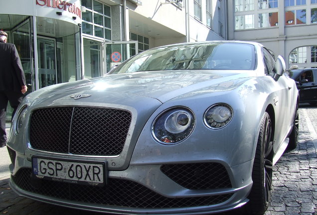 Bentley Continental GT Speed 2016