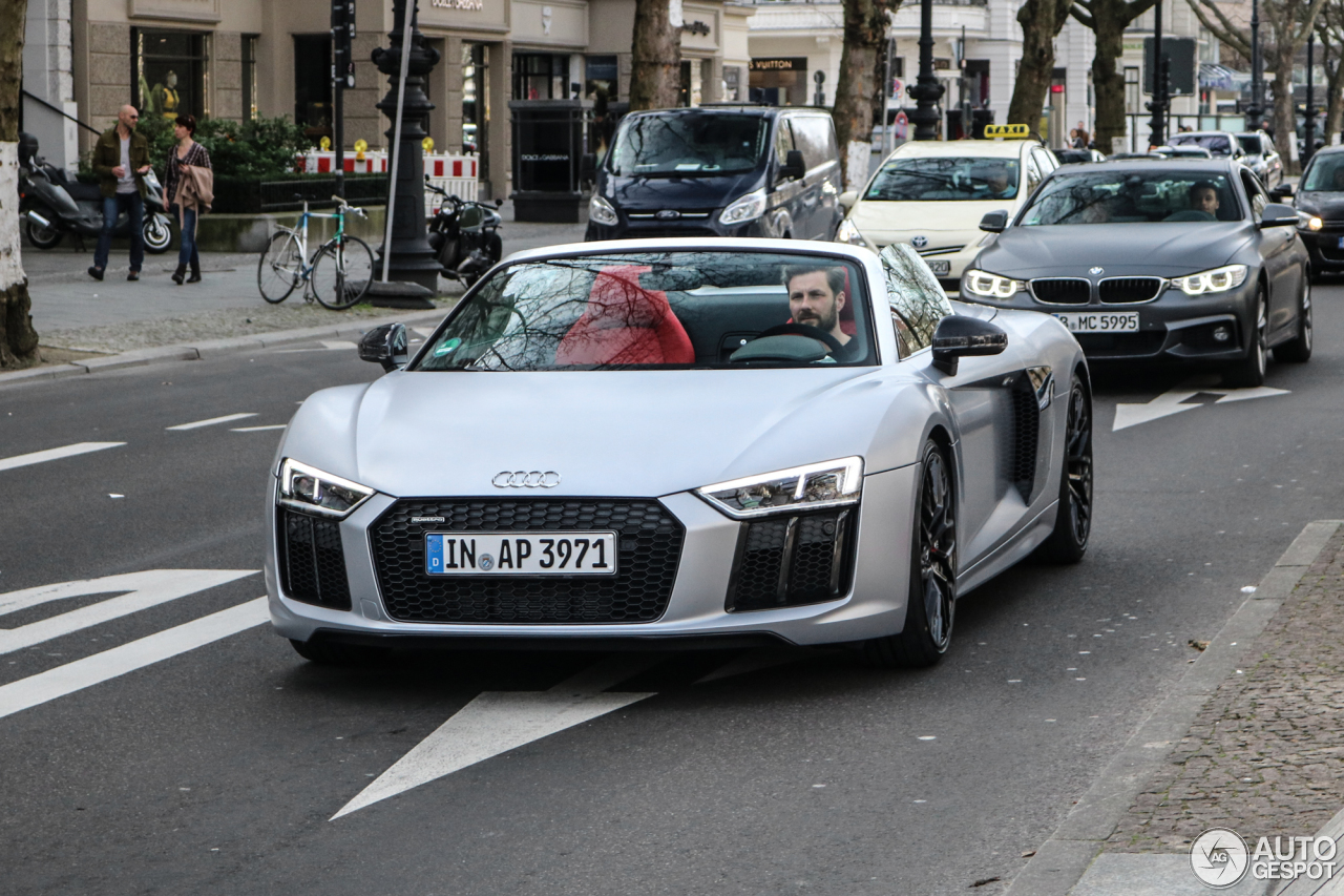 Audi R8 V10 Spyder 2016