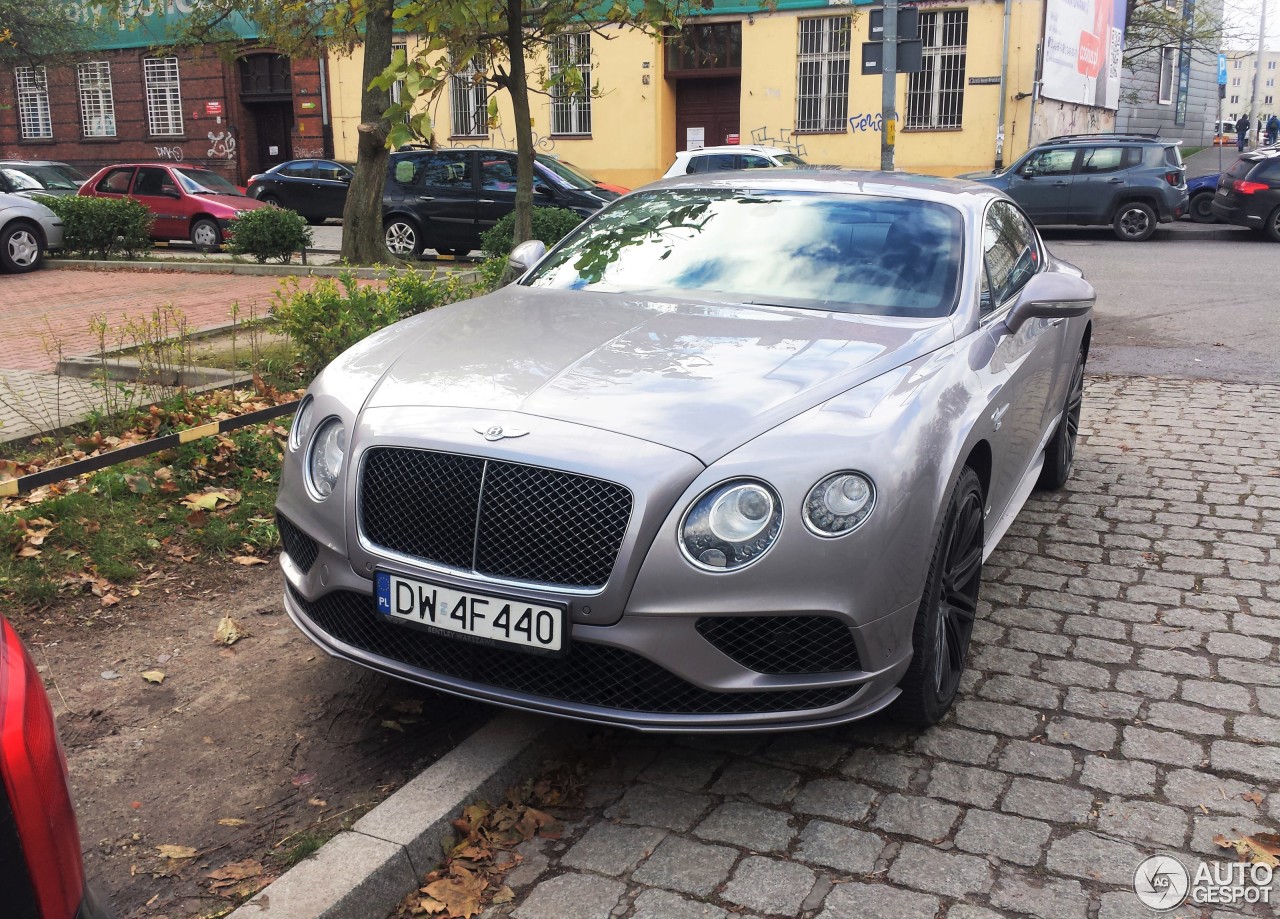 Bentley Continental GT Speed 2016