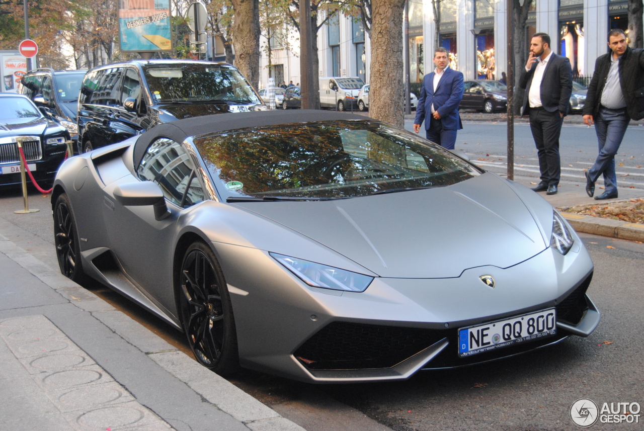 Lamborghini Huracán LP610-4 Spyder