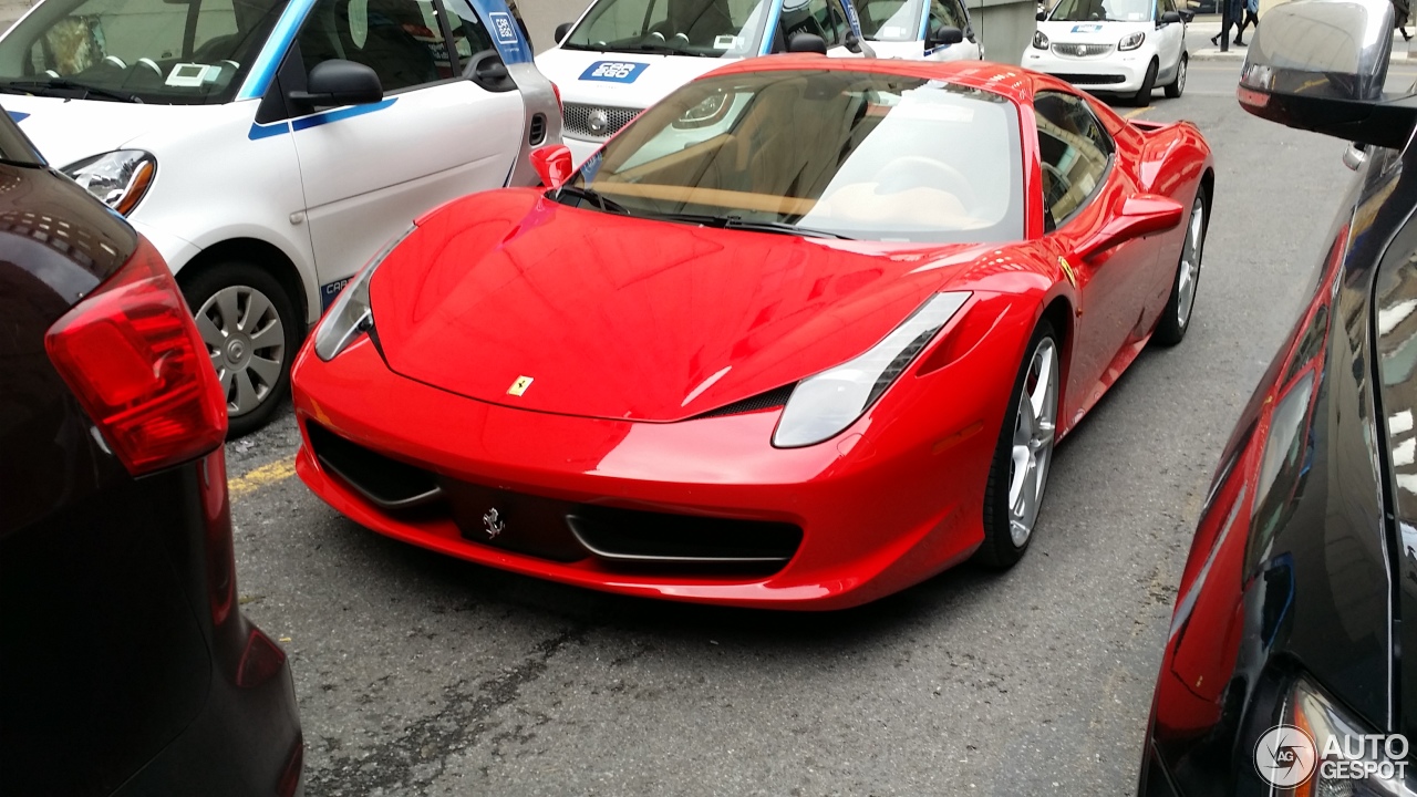 Ferrari 458 Spider