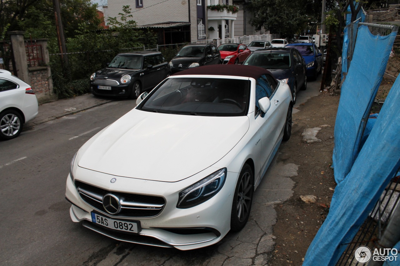 Mercedes-AMG S 63 Convertible A217