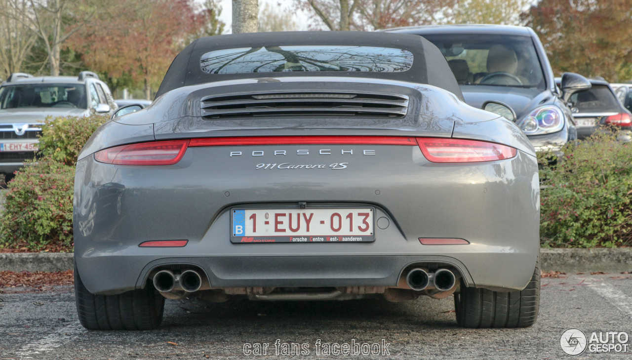 Porsche 991 Carrera 4S Cabriolet MkI