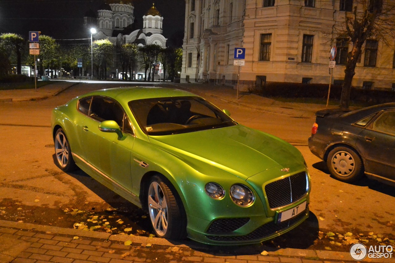 Bentley Continental GT Speed 2016