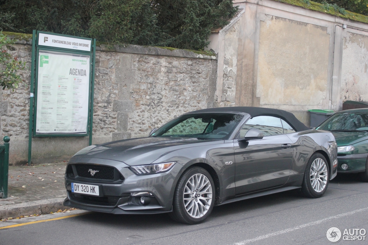 Ford Mustang GT Convertible 2015