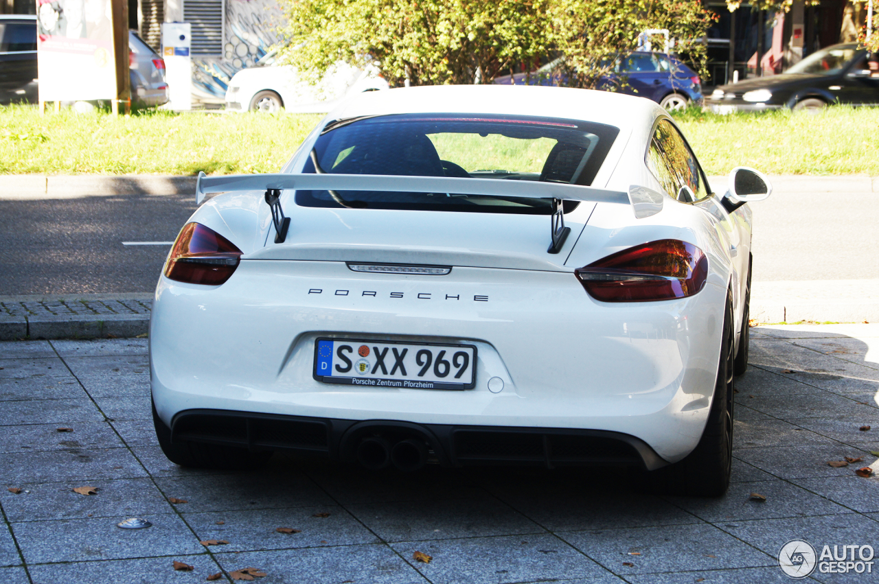 Porsche 981 Cayman GT4