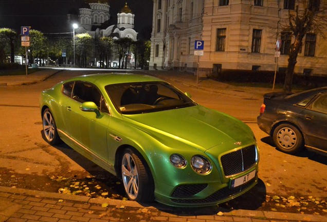 Bentley Continental GT Speed 2016