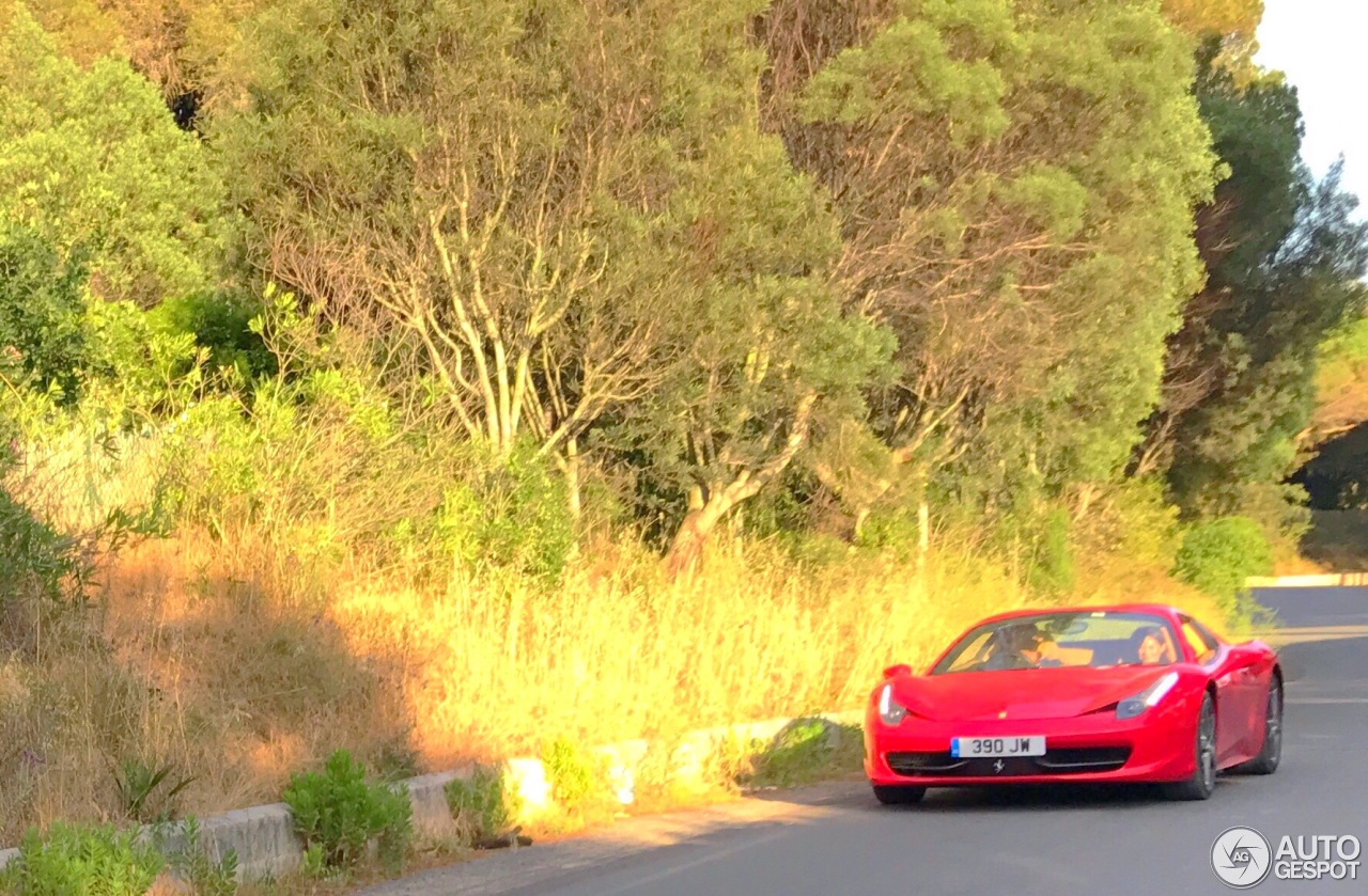 Ferrari 458 Spider