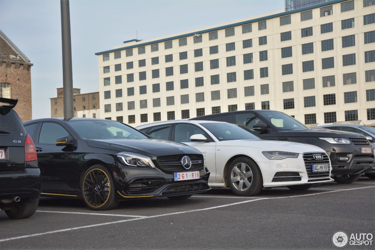 Mercedes-AMG A 45 W176 Yellow Night Edition