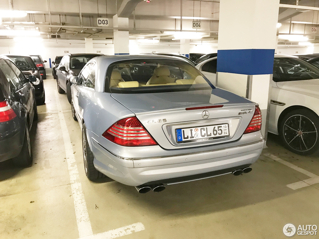 Mercedes-Benz CL 65 AMG C215