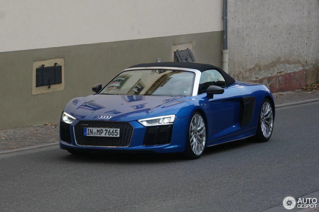 Audi R8 V10 Plus Spyder 2017