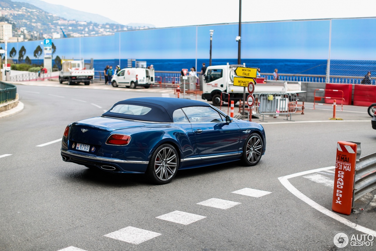 Bentley Continental GTC Speed 2016